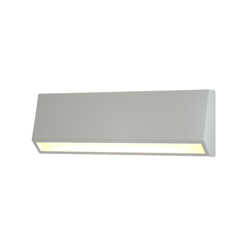 it-Lighting Στεγανή Επιτοίχια Πλαφονιέρα Εξωτερικού Χώρου με Ενσωματωμένο LED Γκρι 80202330