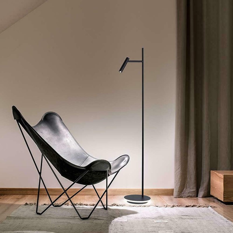 GAMBO Φωτιστικό δαπέδου LED PERENZ 6777 N LC - μαύρο ματ