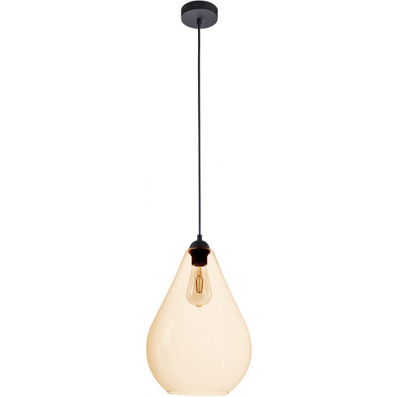 TK Lighting Fuente Κρεμαστό Φωτιστικό Διάφανο με Ντουί E27 4322