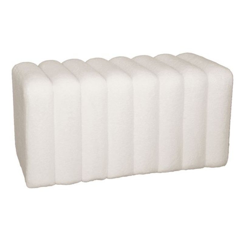 TOGO Σκαμπό Βοηθητικό, Teddy Ύφασμα Εκρού Κωδικός: [Ε-00024980] Ε7039,1