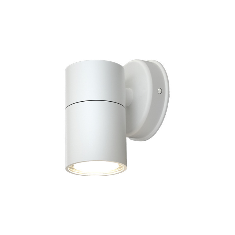 it-Lighting Eklutna 1xGU10 Outdoor Wall Lamp White D:11.3cmx11.3cm (80200524)
