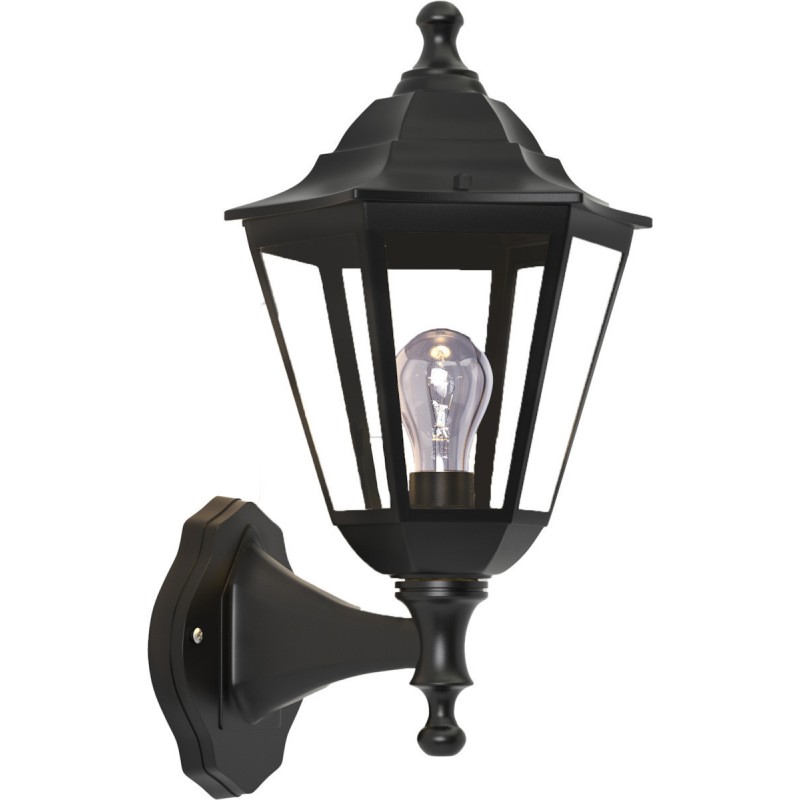 it-Lighting Redfish 1xE27 Outdoor Wall Lamp Black D:36cmx23.5cm (80202614)
