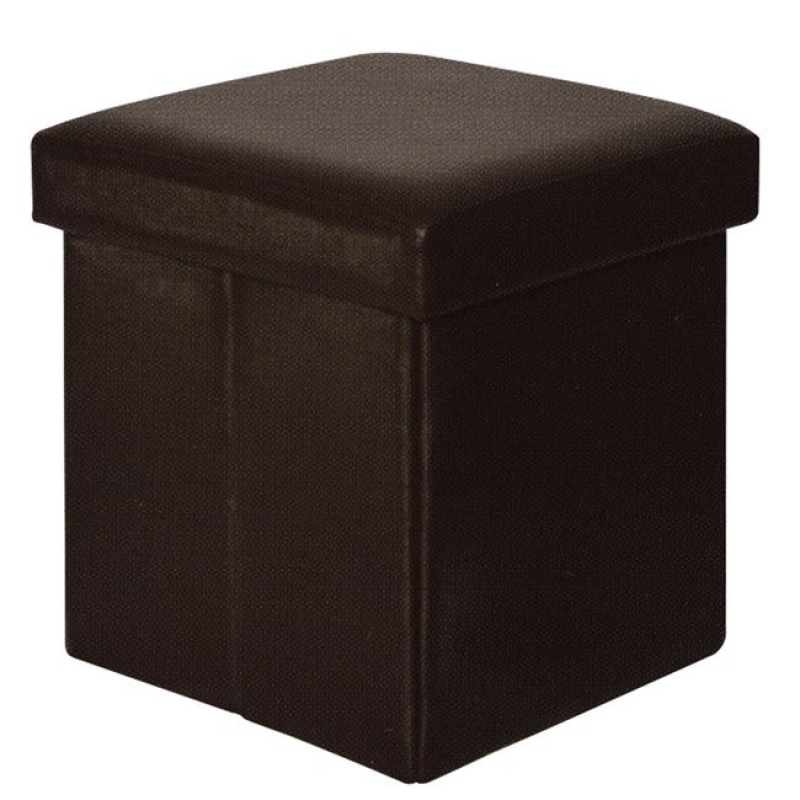 ORION Σκαμπό Αποθηκευτικό - Βοηθητικό, PU Σκούρο Καφέ Κωδικός: [Ε-00013814] Ε7044,2