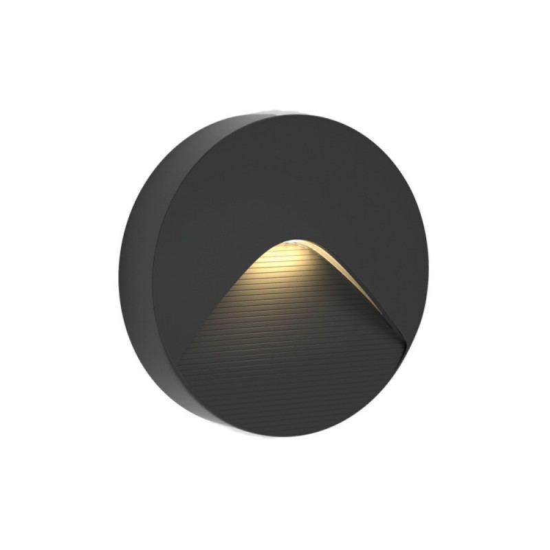 it-Lighting Horseshoe LED 2W 3CCT Outdoor Wall Lamp Anthracite D12.8cmx3cm (80201940)