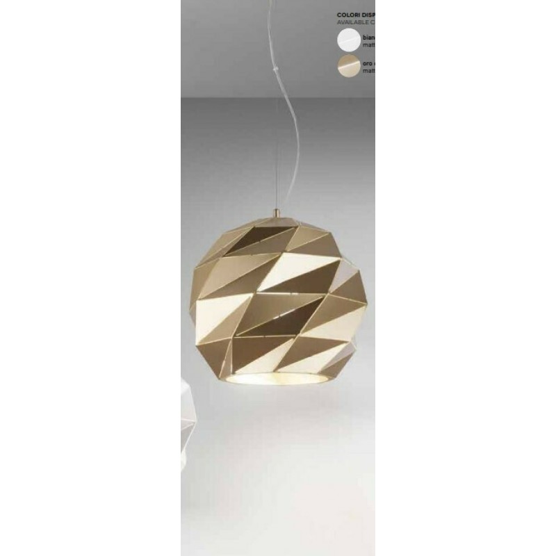 DEJAVU Κρεμαστό Φωτιστικό μεταλλικό PERENZ 6623OR - χρυσό