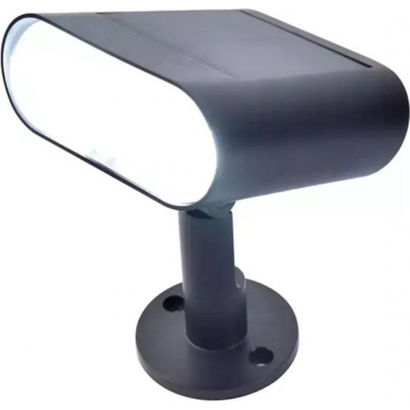 Lutec Ginbo Ηλιακό Φωτιστικό Δαπέδου 0.8W 500lm Θερμό Λευκό 2700K με Αισθητήρα Κίνησης και Φωτοκύτταρο IP44 10.9x8.6x15.5εκ.
