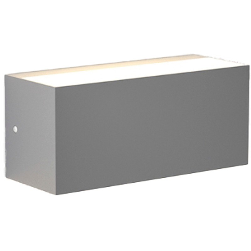 it-Lighting Martin LED 12W 3CCT Outdoor Up-Down Wall Lamp Grey D:22cmx9cm (80200730)