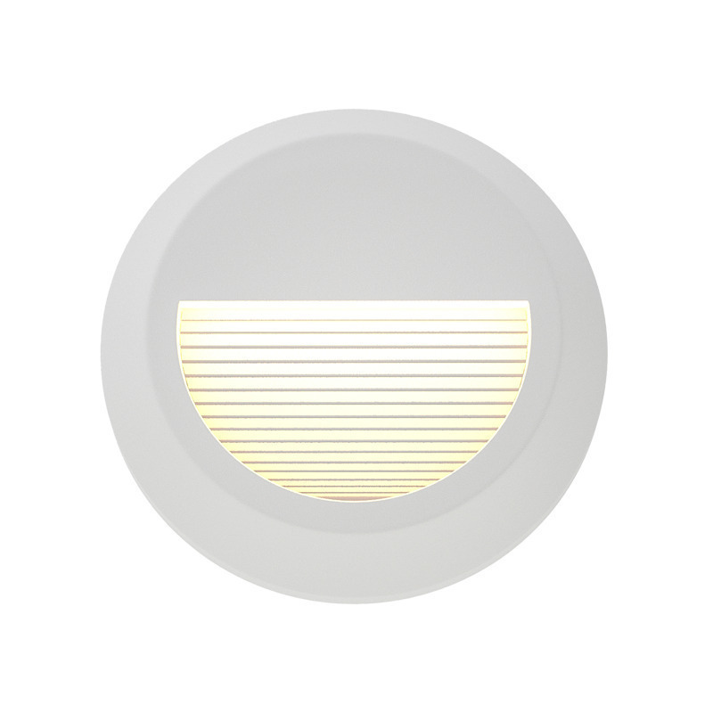 it-Lighting Maroon LED 2W 3CCT Outdoor Wall Lamp White D:15cmx2.7cm (80201620)