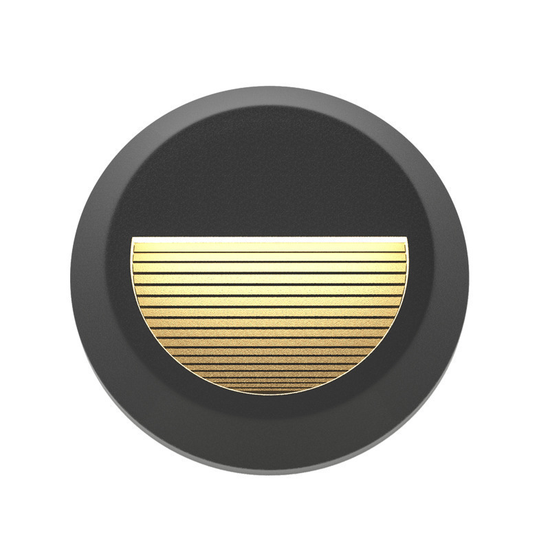 it-Lighting Maroon LED 2W 3CCT Outdoor Wall Lamp Anthracite D:15cmx2.7cm (80201640)