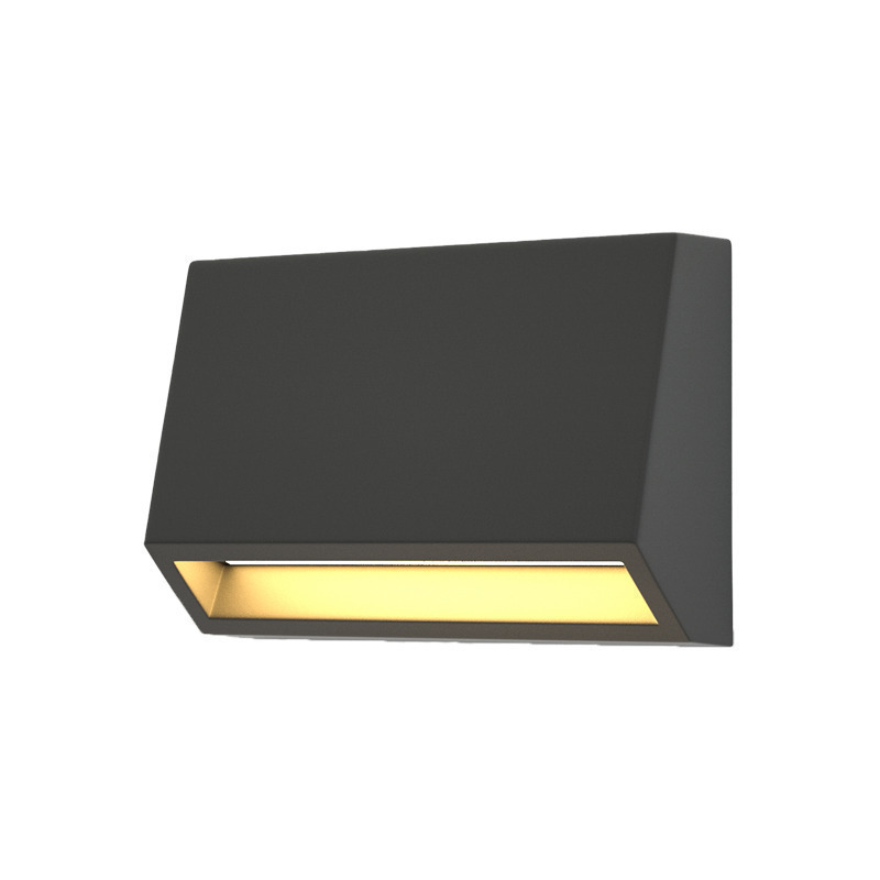 it-Lighting Blue LED 3W 3CCT Outdoor Wall Lamp Anthracite D:10cmx7cm (80202140)