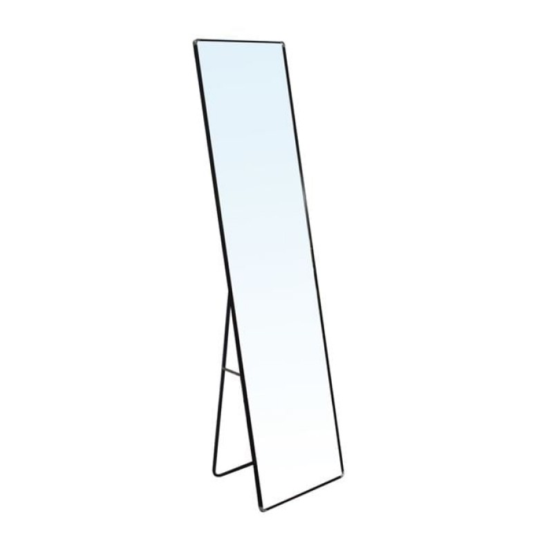 DAYTON MAX Καθρέπτης Δαπέδου - Τοίχου Αλουμίνιο, Απόχρωση Μαύρο Κωδικός: [Ε-00023802] Ε7186,1