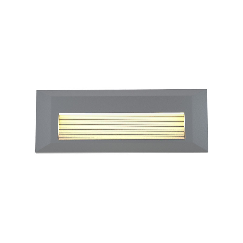 it-Lighting Mono LED 3W 3CCT Outdoor Wall Lamp Grey D:22cmx2.8cm (80201730)