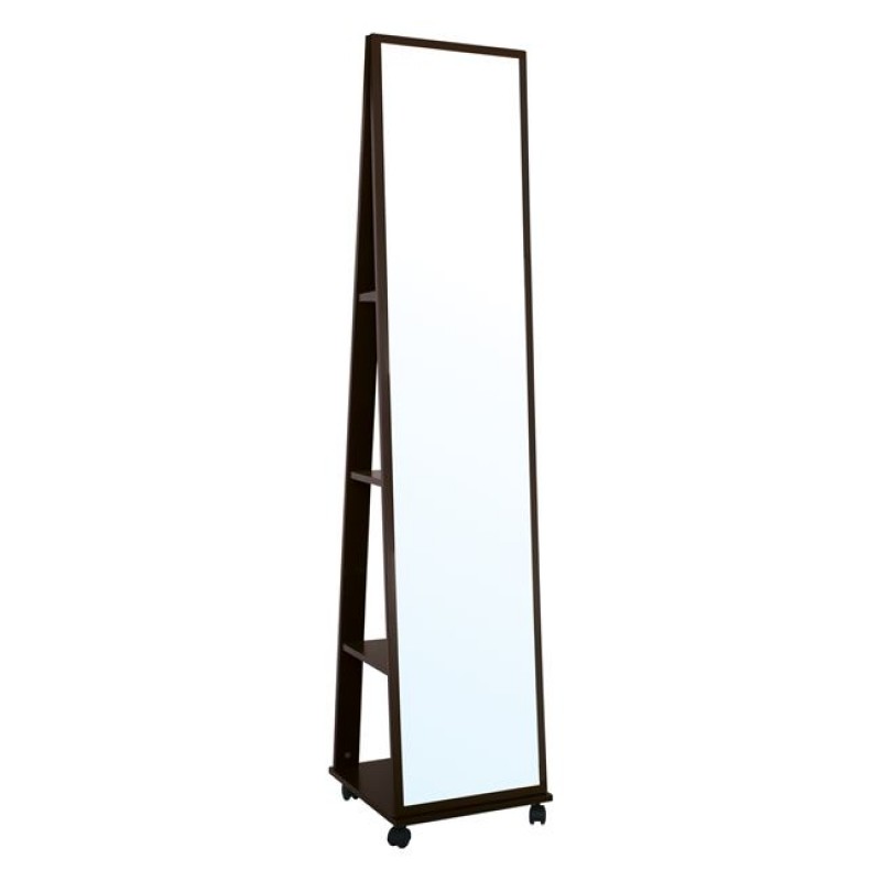 FISHER Καθρέπτης Δαπέδου Ξύλο Απόχρωση Καρυδί Κωδικός: [Ε-00021885] Ε7191,1