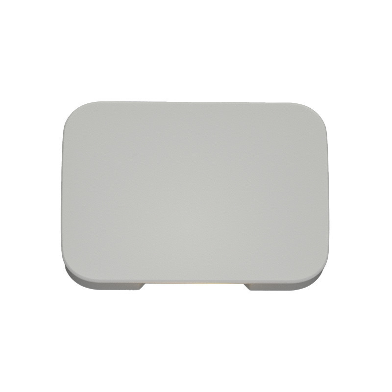 it-Lighting Silver LED 1W 3000K Outdoor Wall Lamp White D:5cmx7cm (80202420)