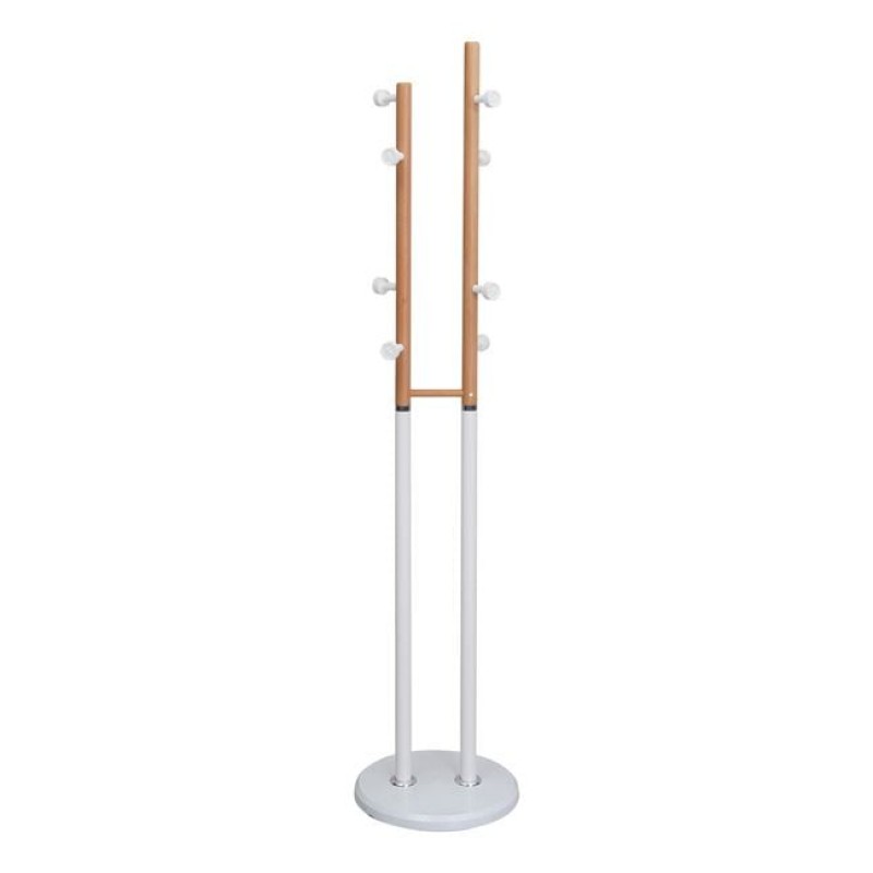 NORDIC DUO Καλόγερος Μέταλλο Βαφή Άσπρο, Φυσικό Κωδικός: [Ε-00021909] ΕΜ195,2