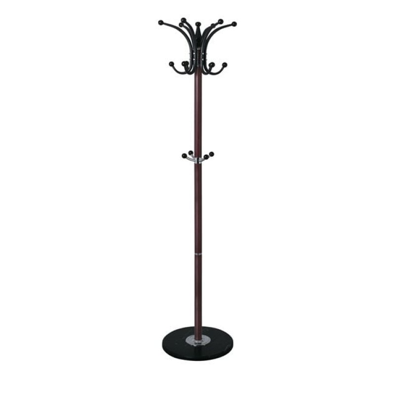 PATRICK Καλόγερος Περιστρεφόμενος, Μέταλλο Βαφή Καρυδί Κωδικός: [Ε-00023186] Ε725,2