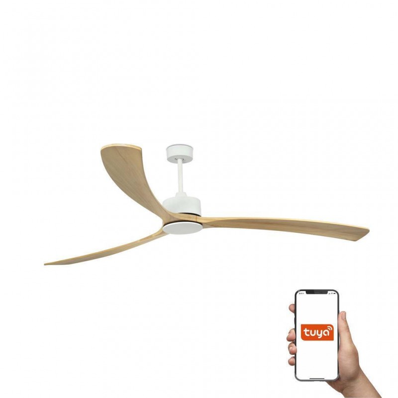 ΑΝΕΜΙΣΤΗΡΑΣ ΟΡΟΦΗΣ KAUAI ΧΩΡΙΣ ΦΩΣ Φ.233cm REMOTE + SMART WI-FI Ν. 33718DC