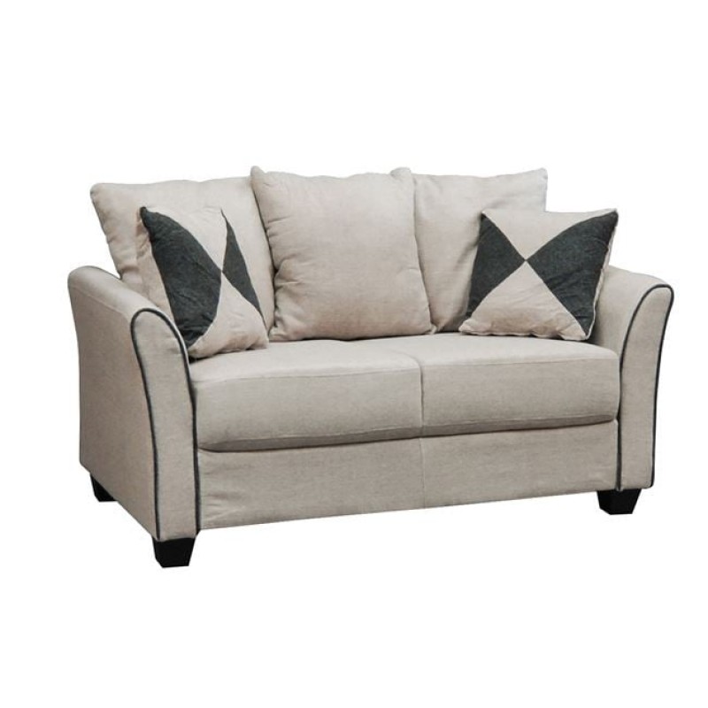 ASHLEY Καναπές Σαλονιού - Καθιστικού 2Θέσιος, Ύφασμα Μπεζ Κωδικός: [Ε-00013780] Ε986,2