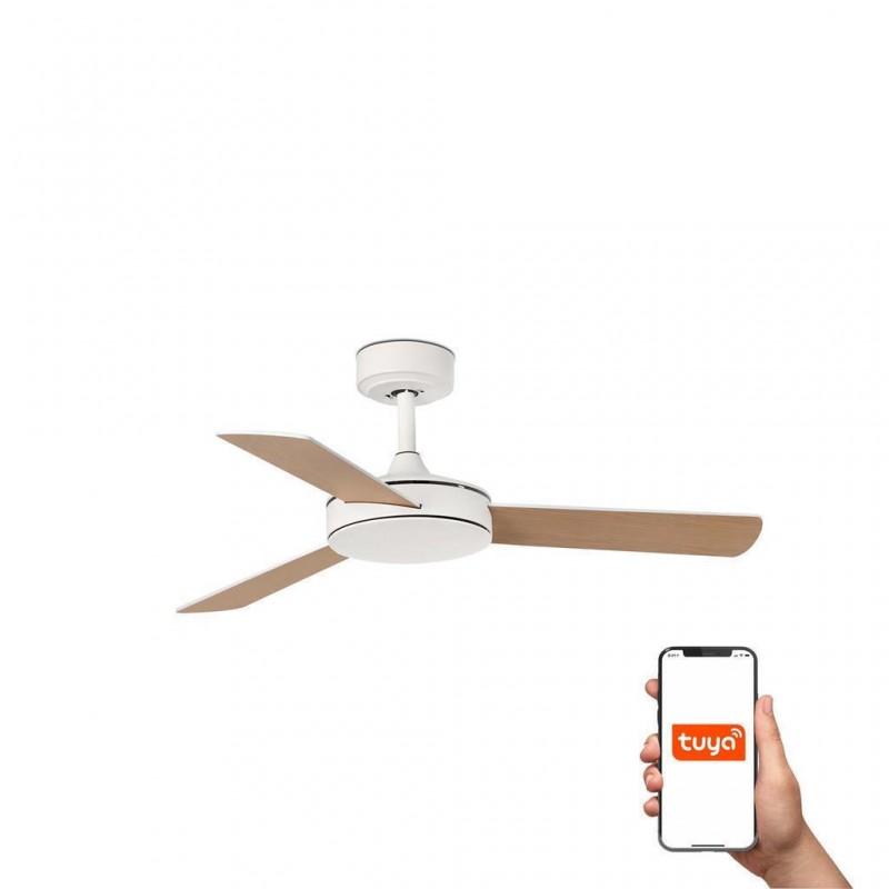 ΑΝΕΜΙΣΤΗΡΑΣ ΟΡΟΦΗΣ MALLORCA ΧΩΡΙΣ ΦΩΣ Φ.106cm REMOTE + SMART WI-FI Ν. 33603DCWT