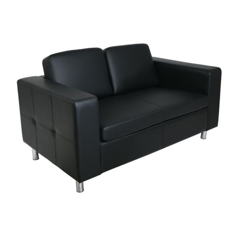 ALAMO Καναπές Σαλονιού Καθιστικού 2Θέσιος - PU Μαύρο Κωδικός: [Ε-00010899] Ε990,12