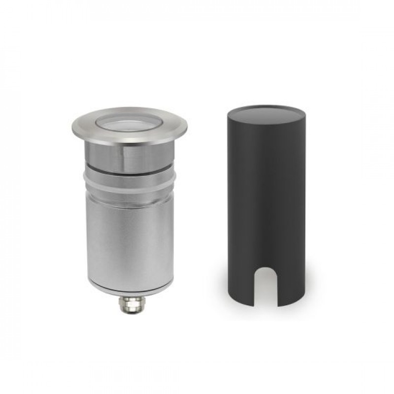 Viokef Smarte Στεγανό Φωτιστικό Προβολάκι Εξωτερικού Χώρου με Ενσωματωμένο LED σε Ασημί Χρώμα 4285400 Κωδικός: 40179025