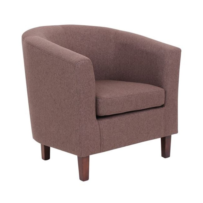 BOGA Πολυθρόνα Σαλονιού Καθιστικού, Ύφασμα Καφέ Κωδικός: [Ε-00020375] Ε7129,8