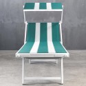 CIAO AMORE STRIPE 3 SUNBED WITH SUNSHIELD   183 × 71cm  code 200705100
