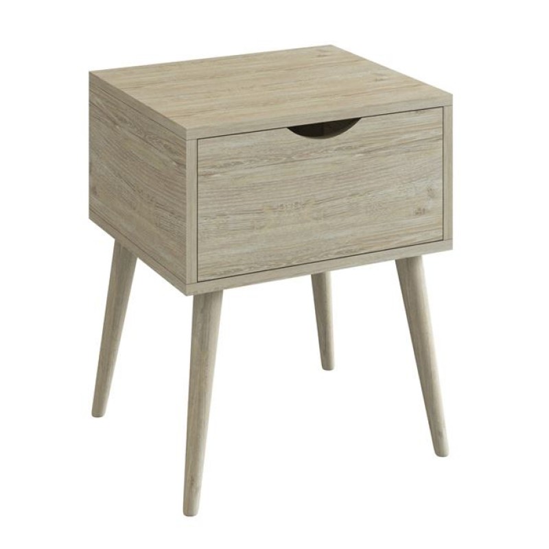 ALIDA Κομοδίνο Απόχρωση Sonoma Κωδικός: [Ε-00025485] Ε7340,22