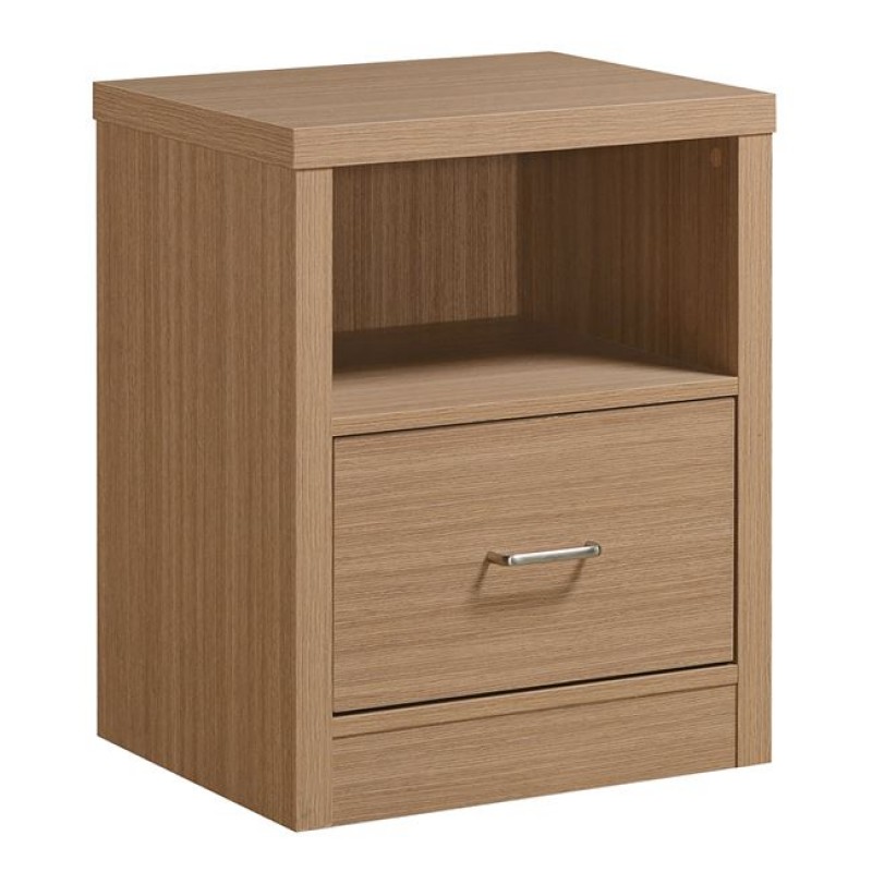CALIBER Κομοδίνο με 1 Συρτάρι + 1 Ράφι, Απόχρωση Sonoma Oak Κωδικός: [Ε-00020694] Ε7387