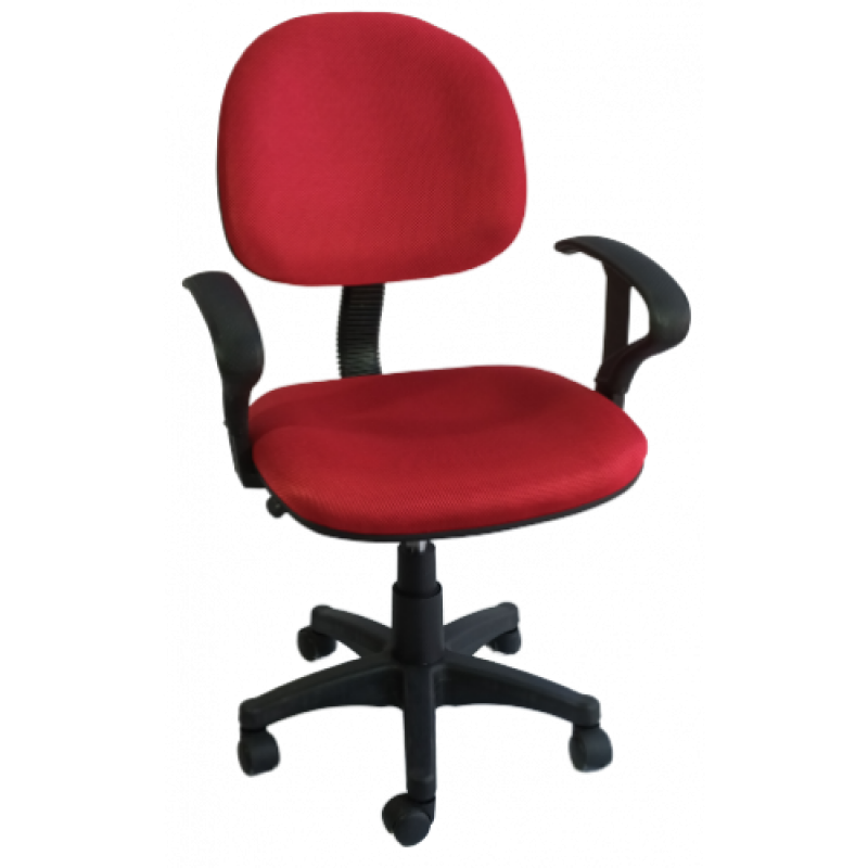 WXY-227 καρέκλα γραφείου υφ. mesh ΚΟΚΚΙΝΗ, 60x60x90/100