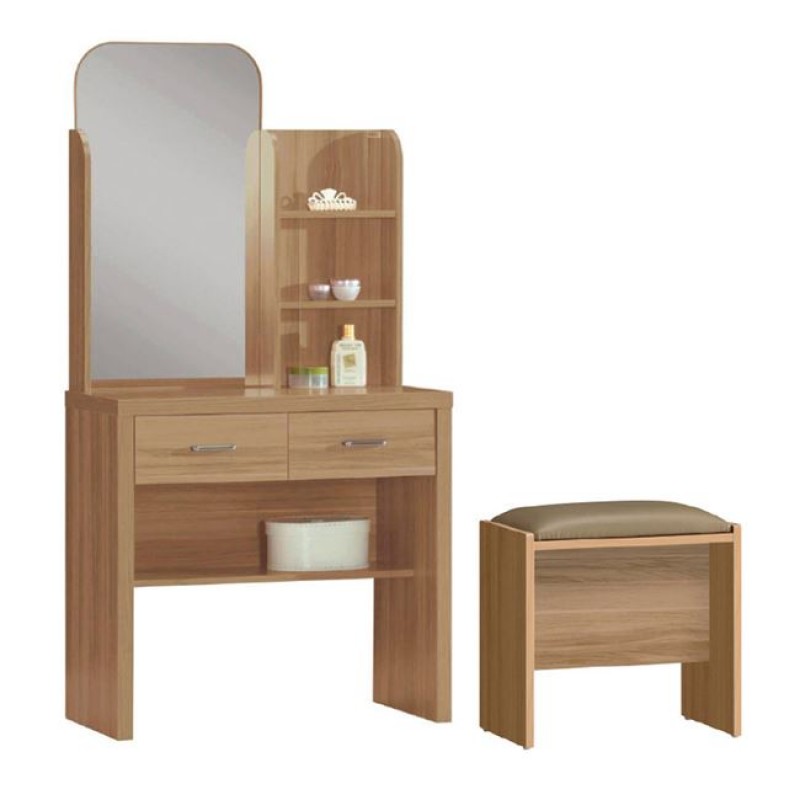 CALIBER Set Τουαλέτα + Σκαμπό Απόχρωση Sonoma Oak Κωδικός: [Ε-00020697] Ε7388