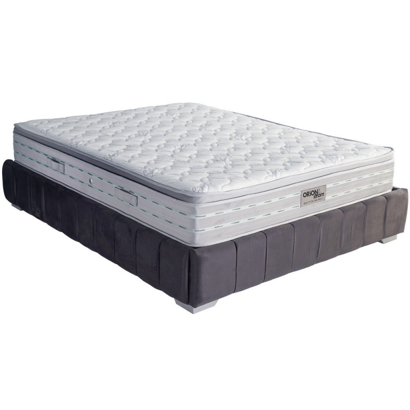 Orion Strom 7603 Filoxenia Silver Hyper Soft HR Pillowtop High Pocket Μονό Ανατομικό Στρώμα 90x200cm με Ανεξάρτητα Ελατήρια & ΑνώστρωμαΚωδικός Skroutz: 45140465