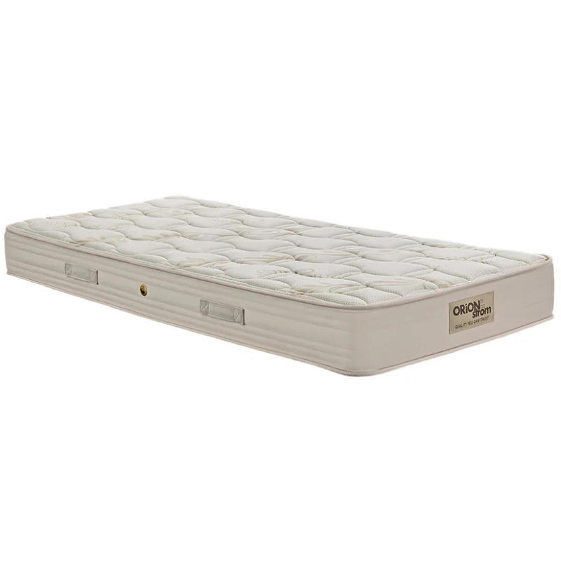 Orion Strom Strom En02 Organic Cotton Μονό Ορθοπεδικό Στρώμα 80x190x22cm με ΕλατήριαΚωδικός Skroutz: 61244263