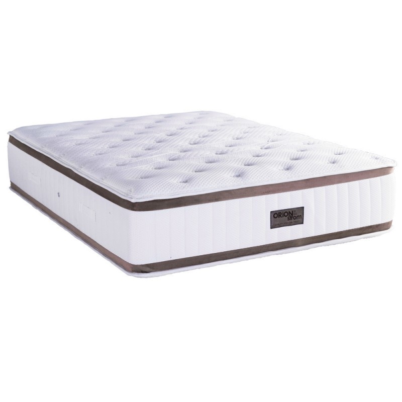 Orion Strom 861 Filoxenia Absolut Cotton Latex Wool HR Double Pocket Μονό Ανατομικό Στρώμα Latex / Foam 80x200cm με Ανεξάρτητα ΕλατήριαΚωδικός Skroutz: 45132775