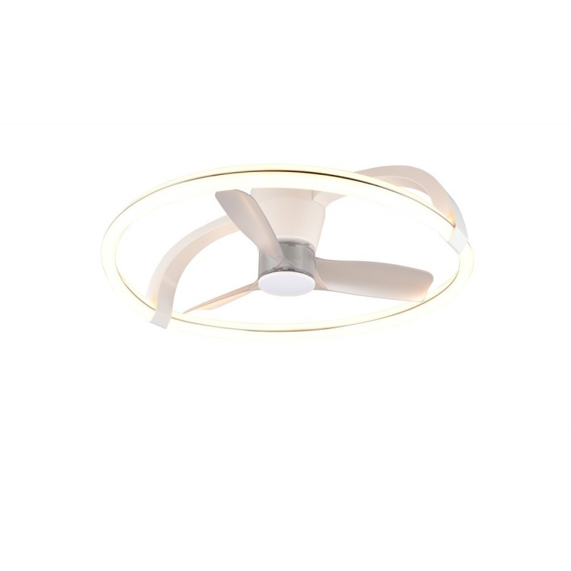 Ανεμιστήρας Reality Lighting -RL STOCKHOLM R64262131 Λευκό Ματ (White Mat) 2700 - 6500K