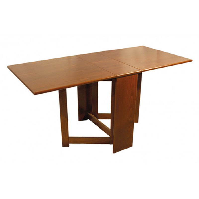 PIO τραπέζι πτυσσόμενo ξύλο ΧΡΩΜΑ ΕΠΙΛΟΓΗΣ, 72x25(+65+65)