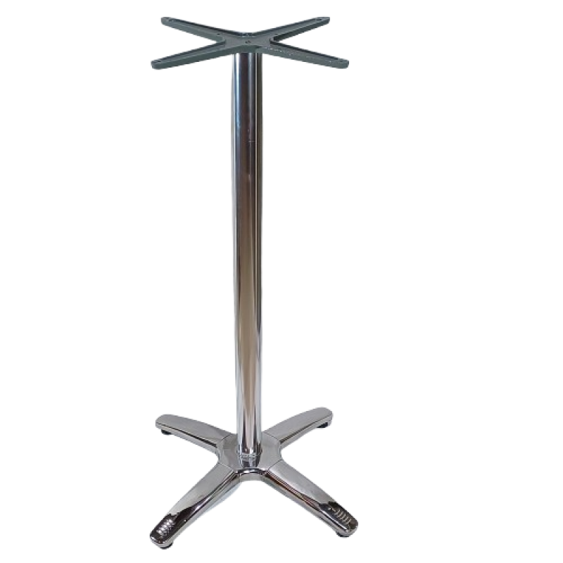 MTB-012 βάση μπάρ μεταλλική αλουμινίου 46x46xΗ106