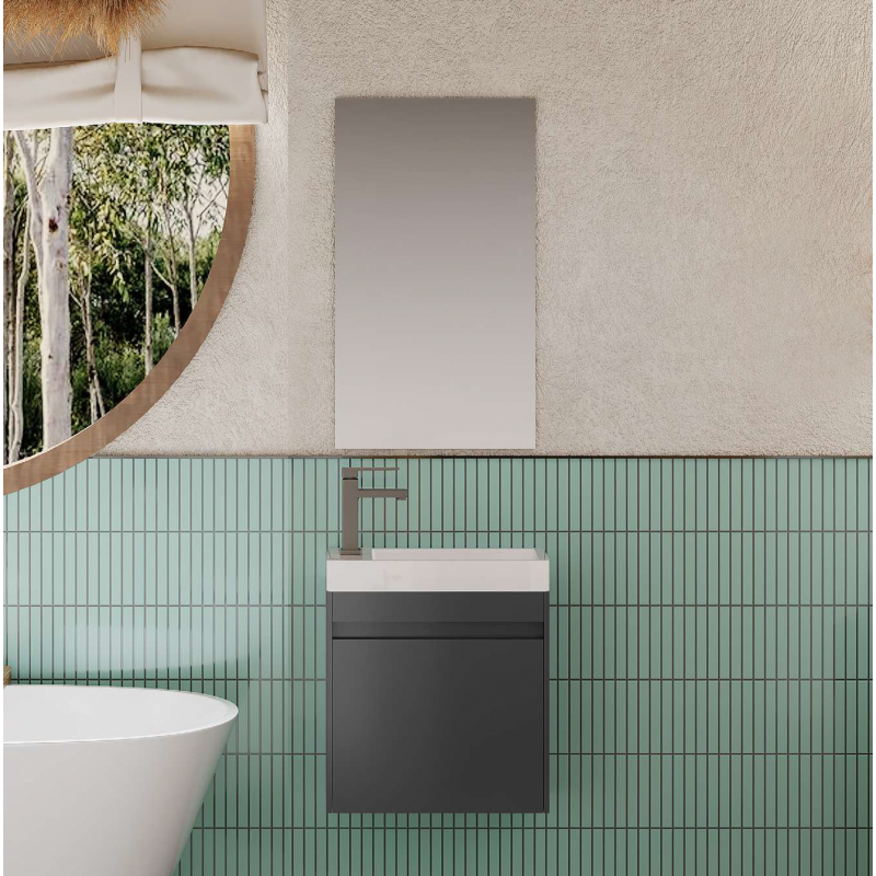 Σετ Επίπλου KAREN 45 cm χρ. ΜΑΥΡΟ 9SKAR045BL