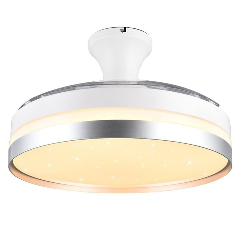Ανεμιστήρας Οροφής RL Lighting Lindberg R67382187 Γκρι Τιτανίου με Φως (2.700Κ-6.500Κ)