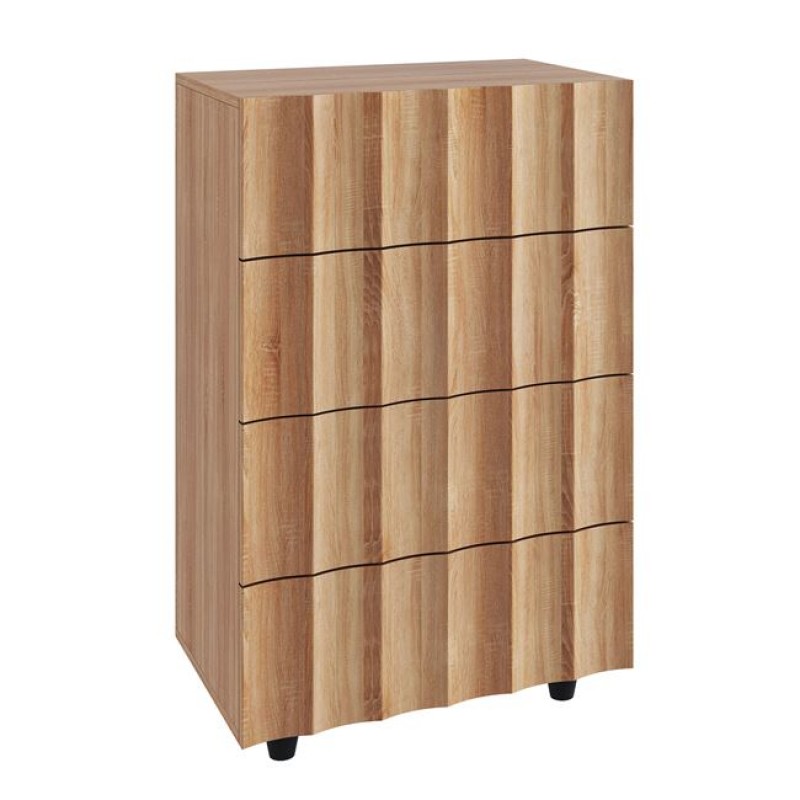 MOTION Συρταριέρα με 4 Συρτάρια, Απόχρωση Φυσικό Κωδικός: [Ε-00026065] Ε7502,1