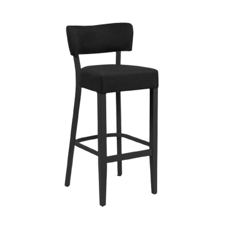 NITRO σκαμπό ψηλό ξύλινο με ταπετσαρία ΧΡΩΜΑ ΕΠΙΛΟΓΗΣ, 45x55x108