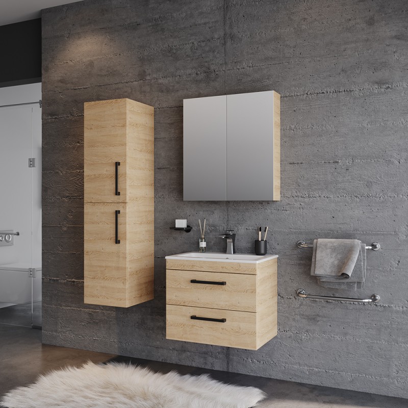 Σετ Έπιπλο Μπάνιου SANTA χρ. Beige MDF 18mm 60 9SSAN060BM