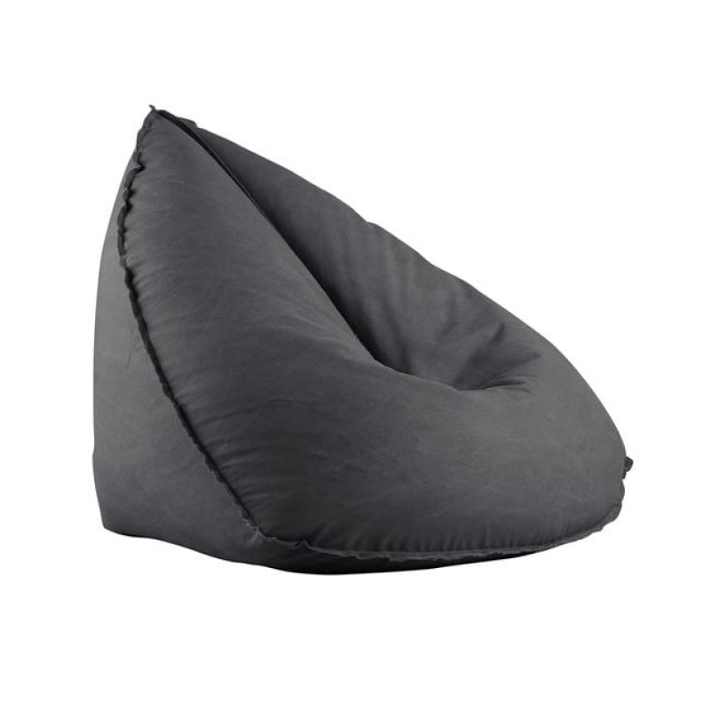 LAGOS Πουφ 100% Αδιάβροχο, Ύφασμα Ανθρακί, Αποσπώμενο Κάλυμμα Κωδικός: [Ε-00020176] Ε027,1