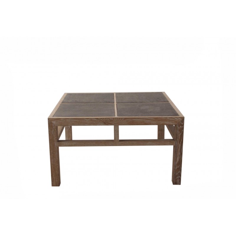 ΤΡΑΠΕΖΙ ΣΑΛΟΝΙΟΥ ΤΕΤΡΑΓΩΝΟ ΜΙΚΡΟ ΜΕ ΠΕΤΡΑ ‘81.5×81.5×44’ 1319061