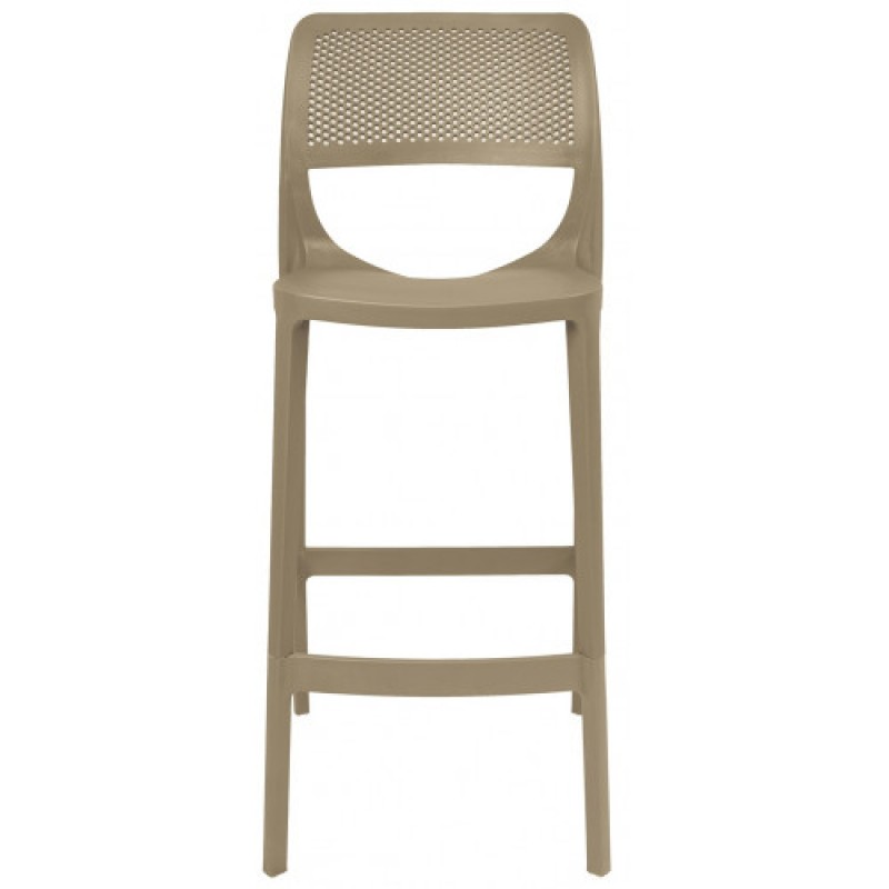  MILA-BAR σκαμπό ψηλό pp ΚΑΠΟΥΤΣΙΝΟ, 48x55xH107