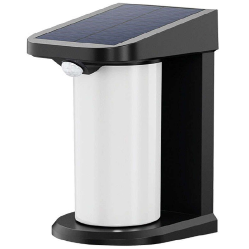 InLight Mirror- LED 1,5W 3000K/6000K Solar Outdoor Light in Black Color (80204210S)