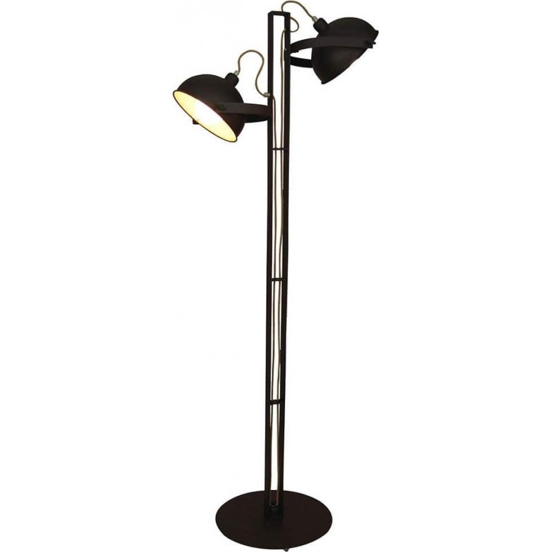 HOMELIGHTING ΔΙΦΩΤΟ ΦΩΤΙΣΤΙΚΟ ΔΑΠΕΔΟΥ ΜΕΤΑΛΛΙΚΟ OMAHA 77-2934