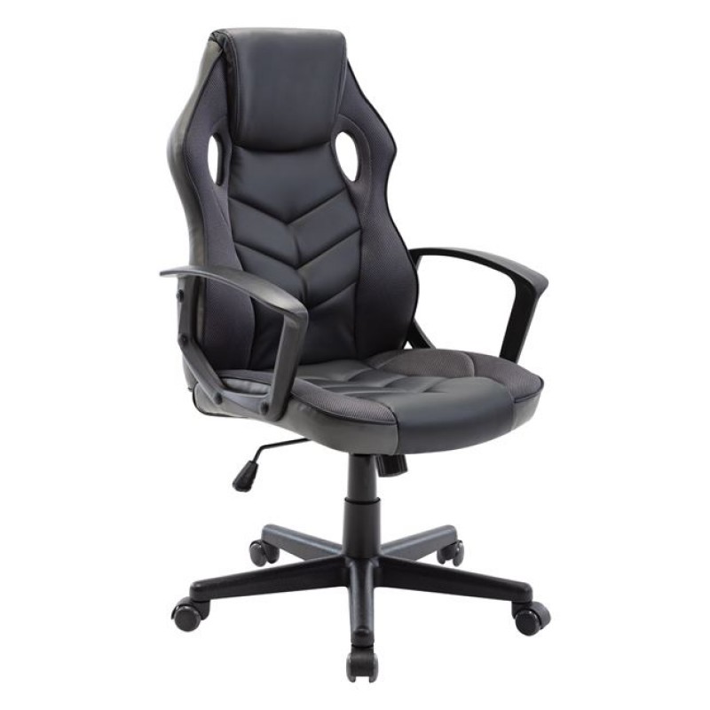 BF7700 Gaming Πολυθρόνα Mesh, Pu Μαύρο - Γκρι Κωδικός: [Ε-00022473] ΕΟ599,3