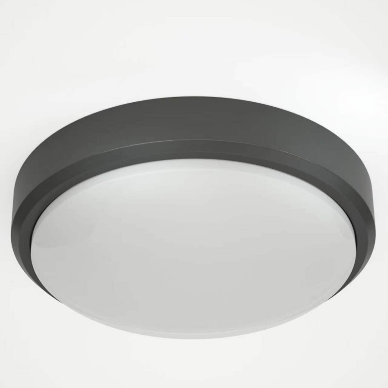 it-Lighting Echo LED 15W 3CCT Outdoor Ceiling Light Anthracite D:21cmx6cm (80300240)