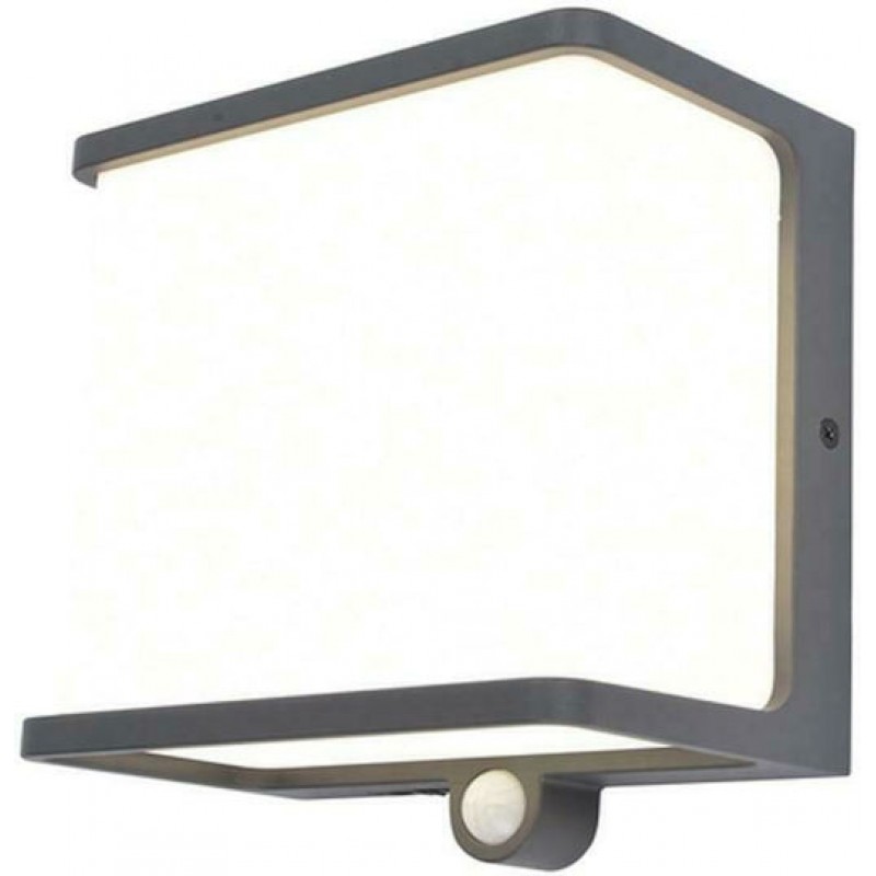 Lutec Doblo Επιτοίχιο Ηλιακό Φωτιστικό 12W 1000lm Φυσικό Λευκό 4000K με Αισθητήρα Κίνησης IP44 15x9x17εκ.